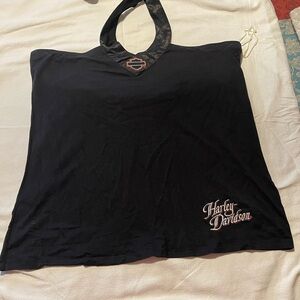 Harley-Davidson Women's Black Halter Tank Top